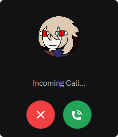 incoming call